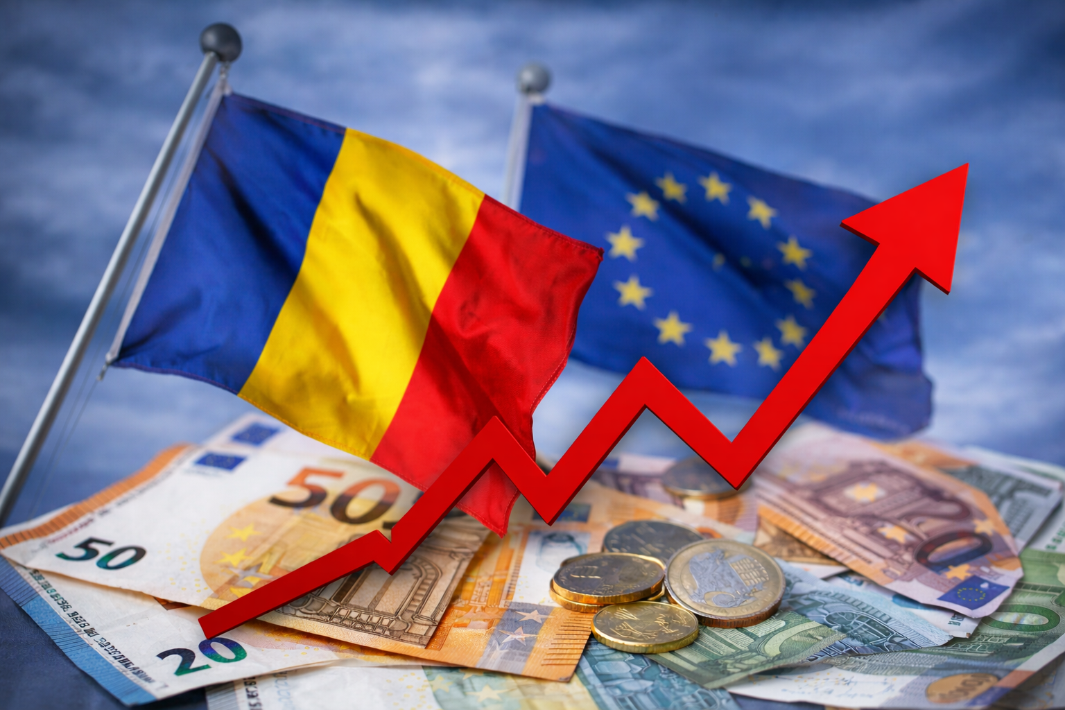 România are cea mai mare inflație anuală din UE